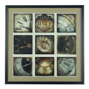 Agatiyo Framed Time Has Come Wall Art In Multi Coloured