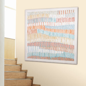 Colindale Canvas Square Wall Art In Multicoloured